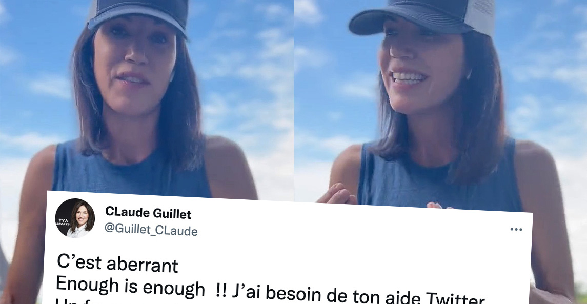 La Journaliste Sportive De TVA Sports Claude Guillet Est Furieuse ...