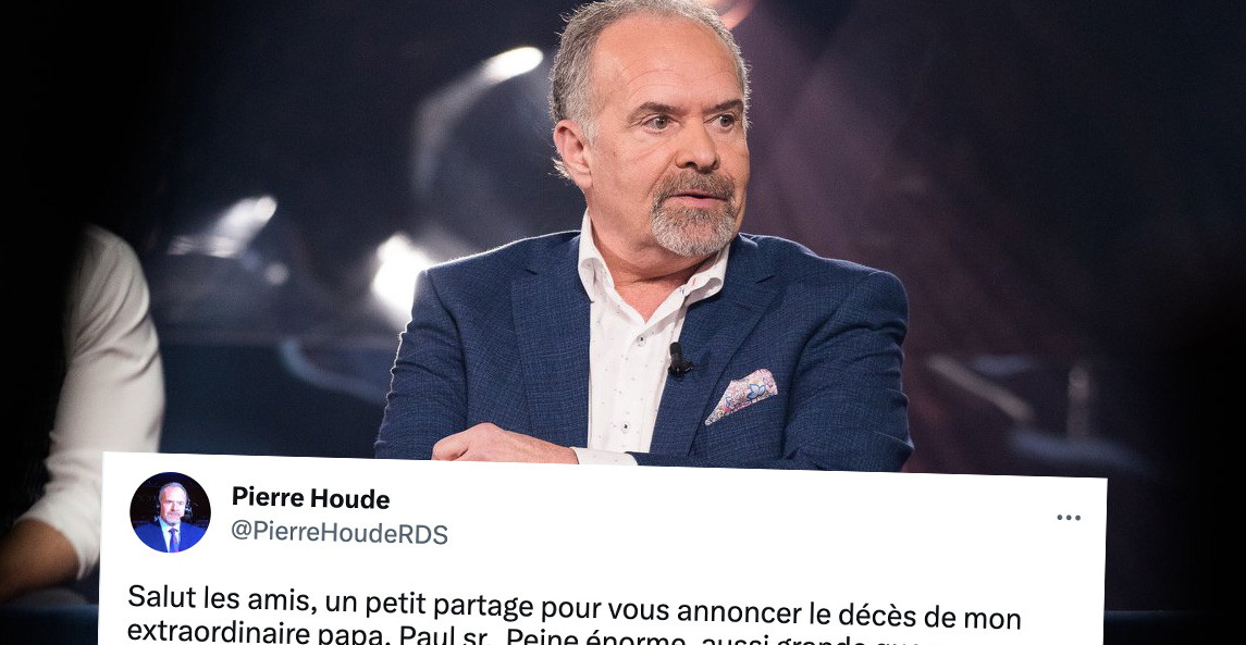 Pierre Houde Est En Deuil De Son Père Et Lui Rend Hommage 
