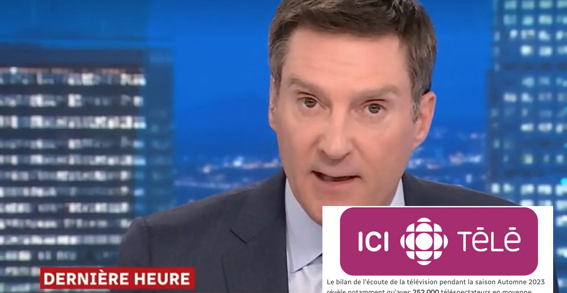 Le Téléjournal avec Patrice Roy fait un record d'écoute